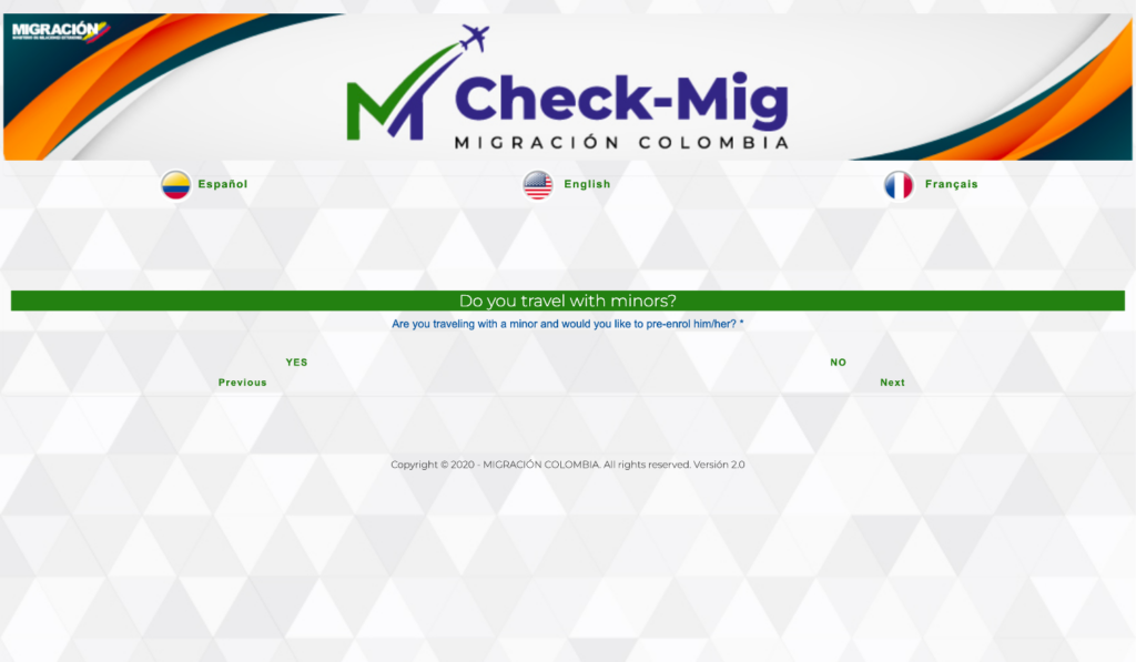 Check-mig | Travel with Minor