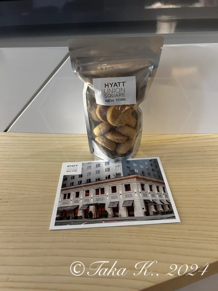 Hyatt Union Square New York 部屋 Explorist ギフト