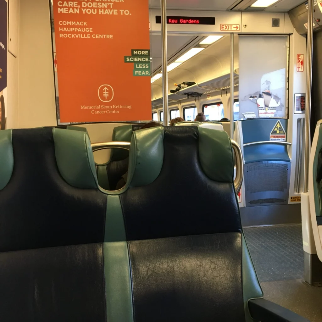 LIRR 車内
