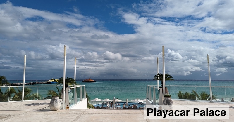Playacar Palace Beach View